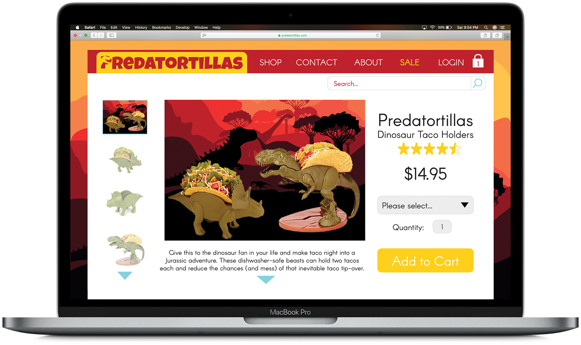 Predatortillas Taco Holders Ad Campaign